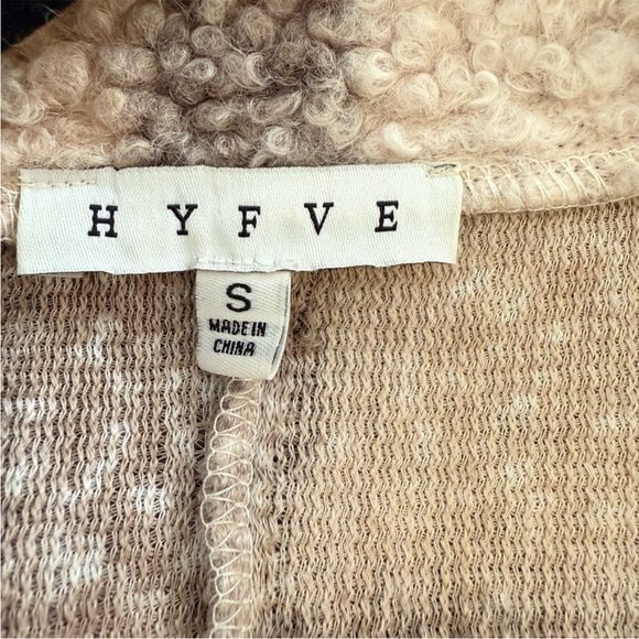 Hyfve furry shacket size small - Picture 3 of 3